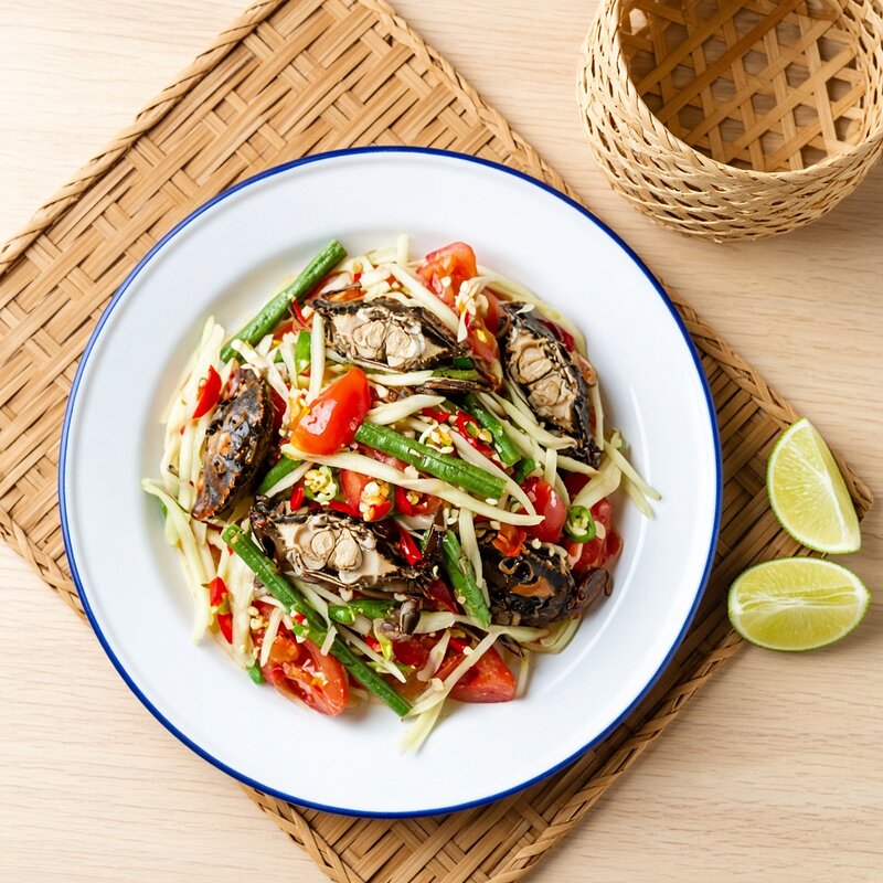 ส้มตำปู